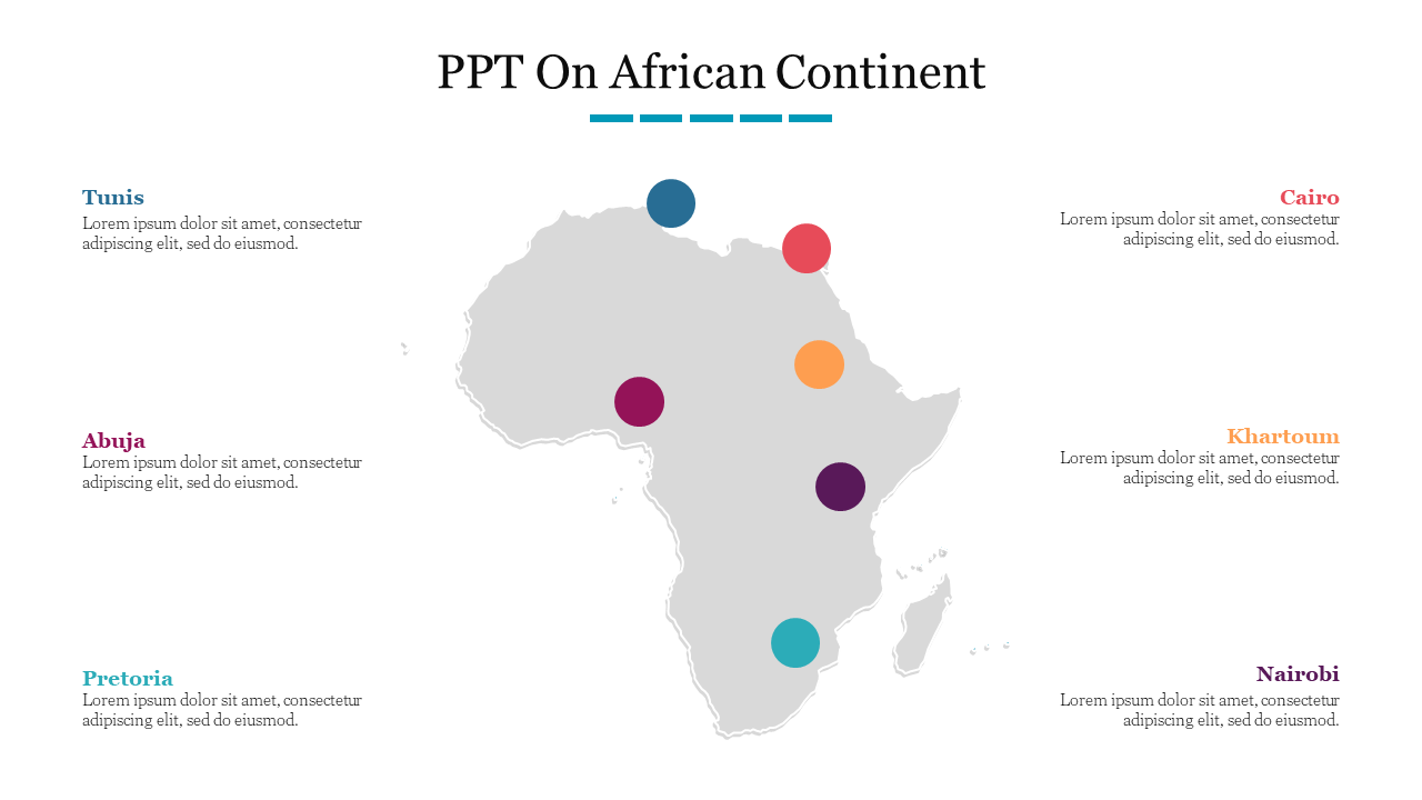PPT On African Continent